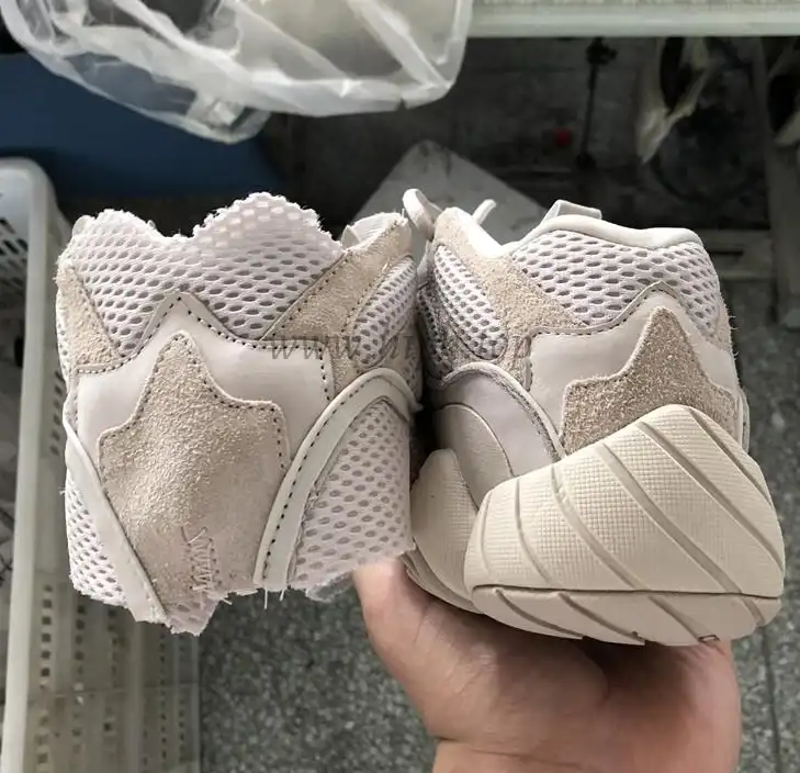 GodYEEZY 500 DESERT RAT BLUSH retail sample version ready to ship