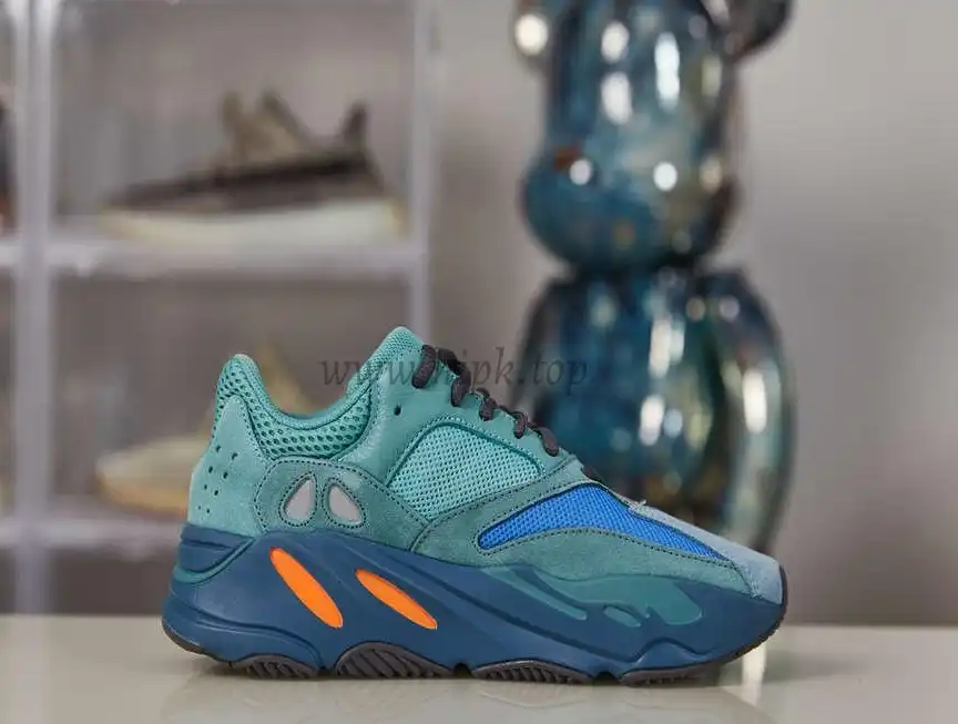 PK GOD ADIDAS YEEZY BOOST 700 FADED AZURE RETAIL MATERIALS READY TO SHIP