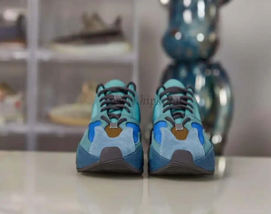 PK GOD ADIDAS YEEZY BOOST 700 FADED AZURE RETAIL MATERIALS READY TO SHIP