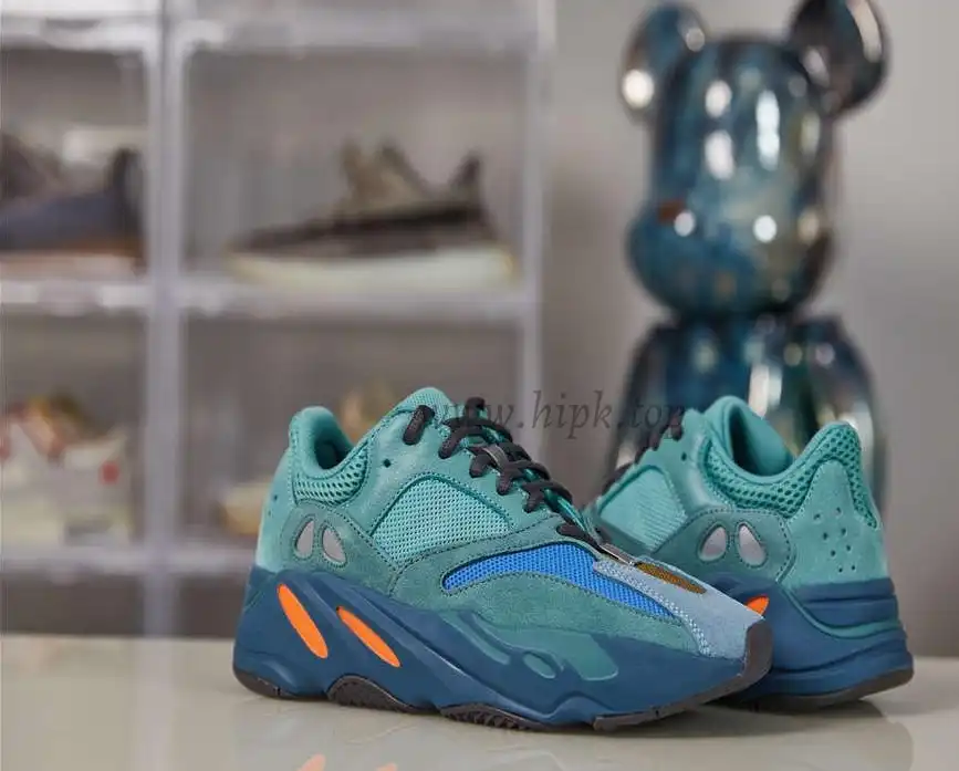 PK GOD ADIDAS YEEZY BOOST 700 FADED AZURE RETAIL MATERIALS READY TO SHIP