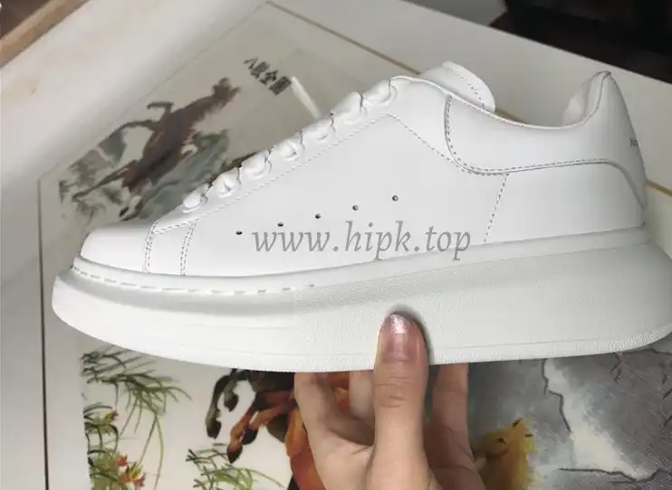 PK GOD ALXNDER MC MCQUEEN Paris white leather heel best version ready to ship