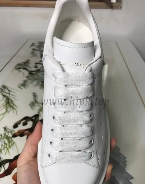 PK GOD ALXNDER MC MCQUEEN Paris white leather heel best version ready to ship
