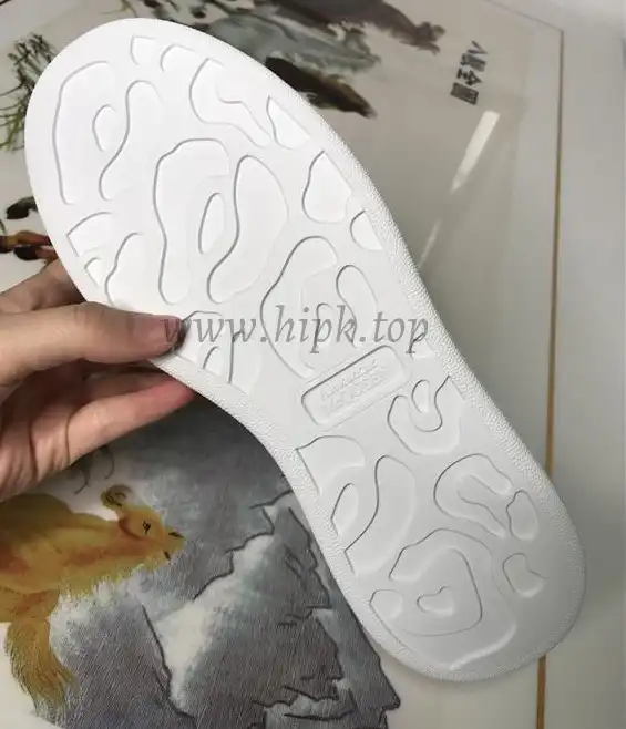PK GOD ALXNDER MC MCQUEEN Paris white leather heel best version ready to ship