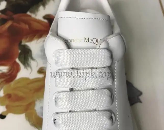 PK GOD ALXNDER MC MCQUEEN Paris white leather heel best version ready to ship