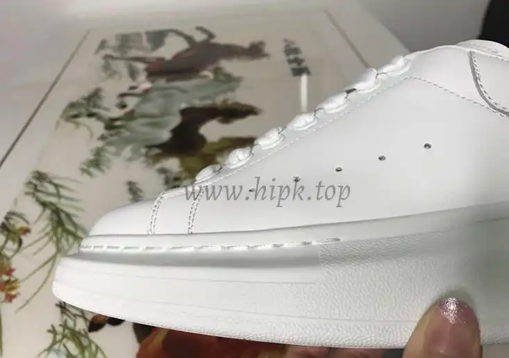 PK GOD ALXNDER MC MCQUEEN Paris white leather heel best version ready to ship