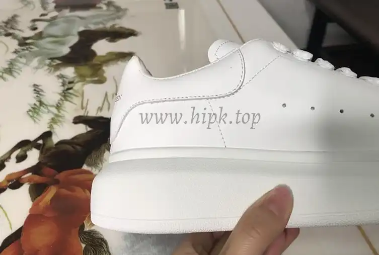 PK GOD ALXNDER MC MCQUEEN Paris white leather heel best version ready to ship