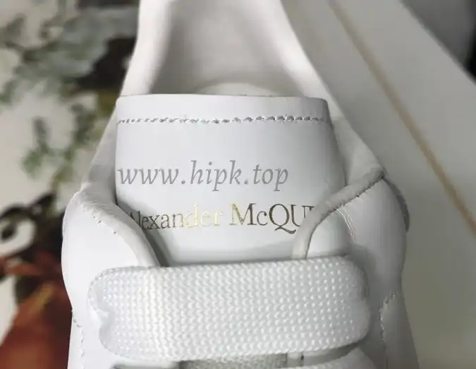 PK GOD ALXNDER MC MCQUEEN Paris white leather heel best version ready to ship