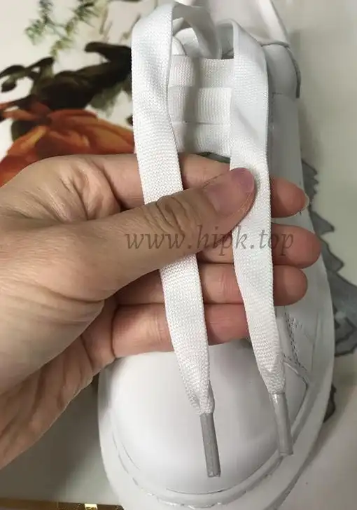 PK GOD ALXNDER MC MCQUEEN Paris white leather heel best version ready to ship