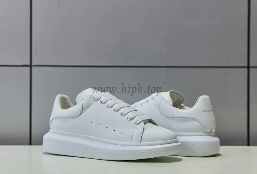 PK GOD ALXNDER MC MCQUEEN Paris white leather heel best version ready to ship