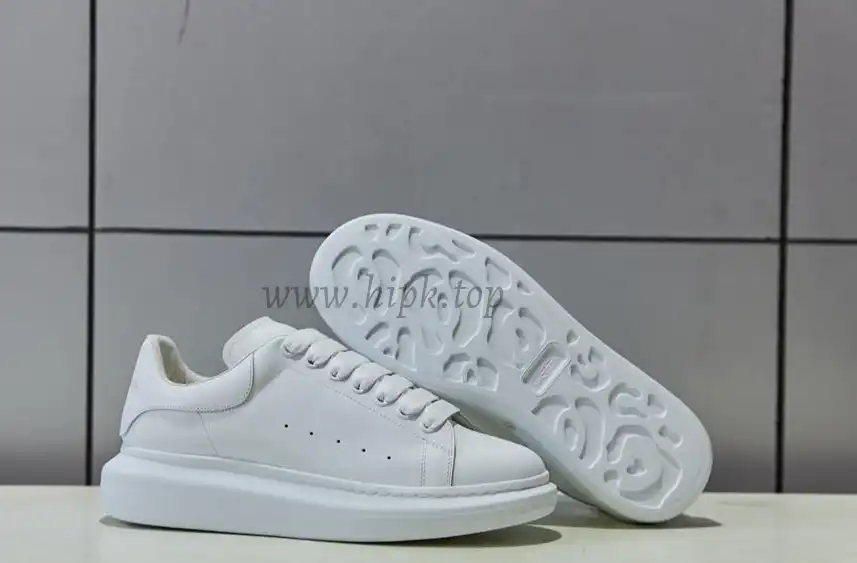 PK GOD ALXNDER MC MCQUEEN Paris white leather heel best version ready to ship
