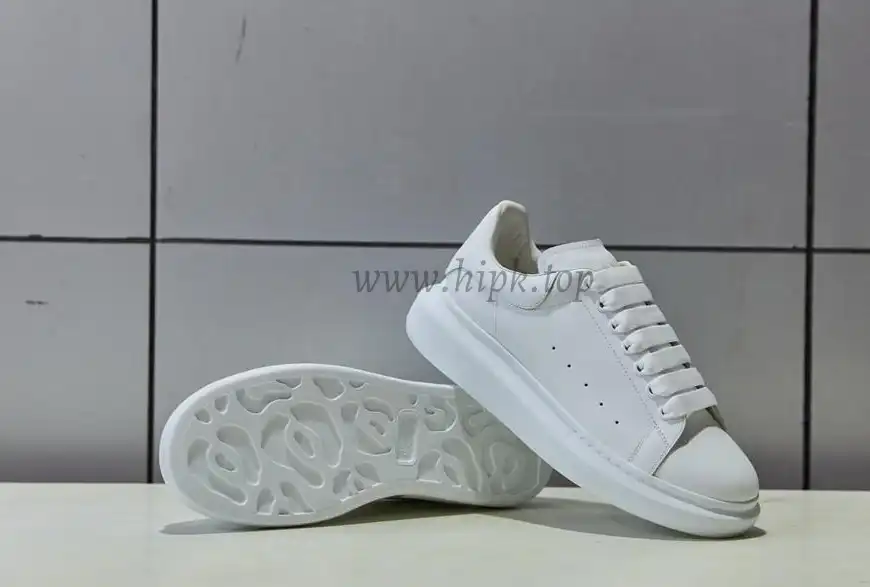 PK GOD ALXNDER MC MCQUEEN Paris white leather heel best version ready to ship