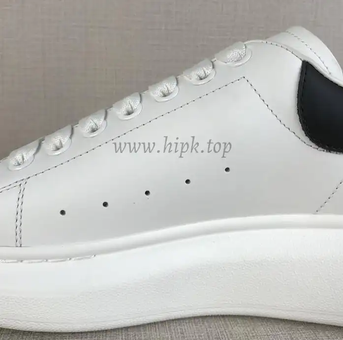 PK GOD Alxnder MC McQueen White smooth calf leather toe black leather heelbest version ready to ship