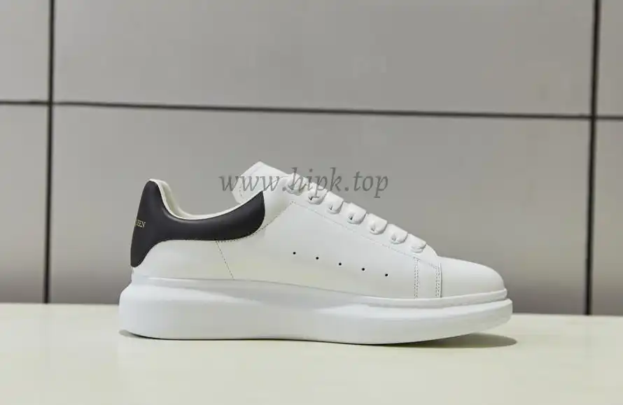 PK GOD Alxnder MC McQueen White smooth calf leather toe black leather heelbest version ready to ship