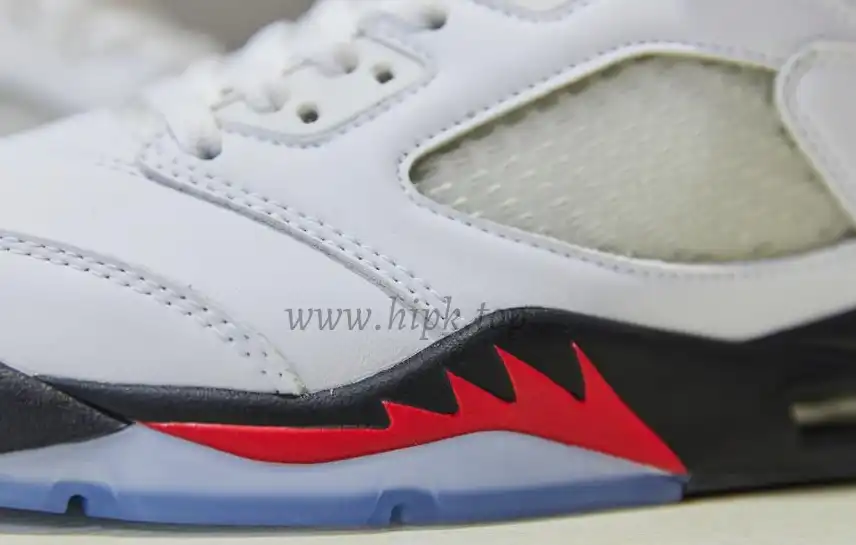 PK GOD Jordan 5 Retro Fire Red Silver Tongue 2020 Retail Materials Ready to Ship