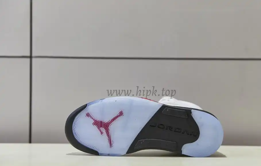 PK GOD Jordan 5 Retro Fire Red Silver Tongue 2020 Retail Materials Ready to Ship