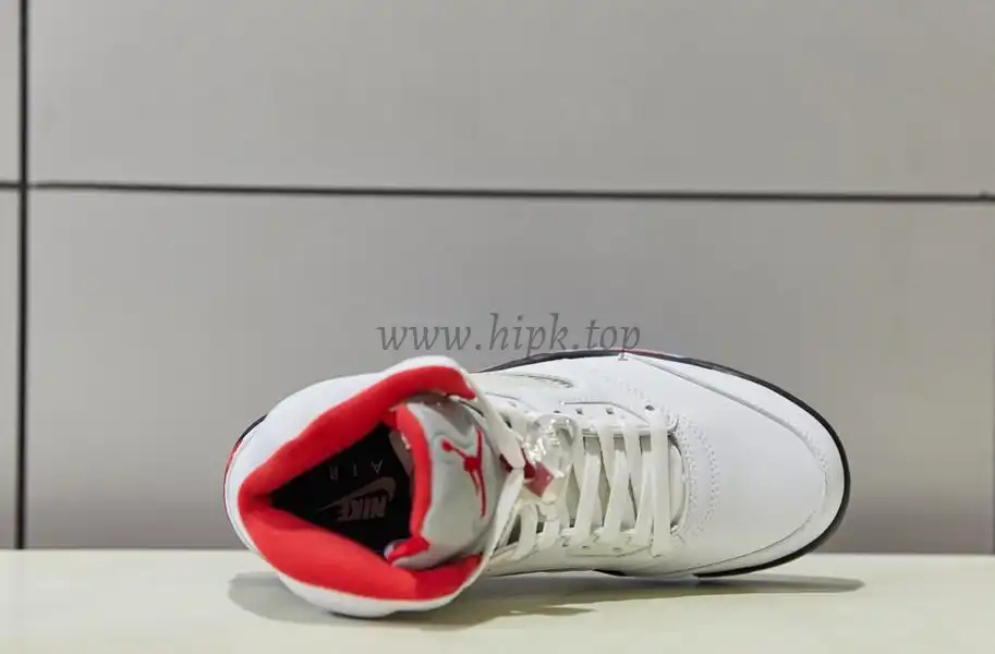 PK GOD Jordan 5 Retro Fire Red Silver Tongue 2020 Retail Materials Ready to Ship
