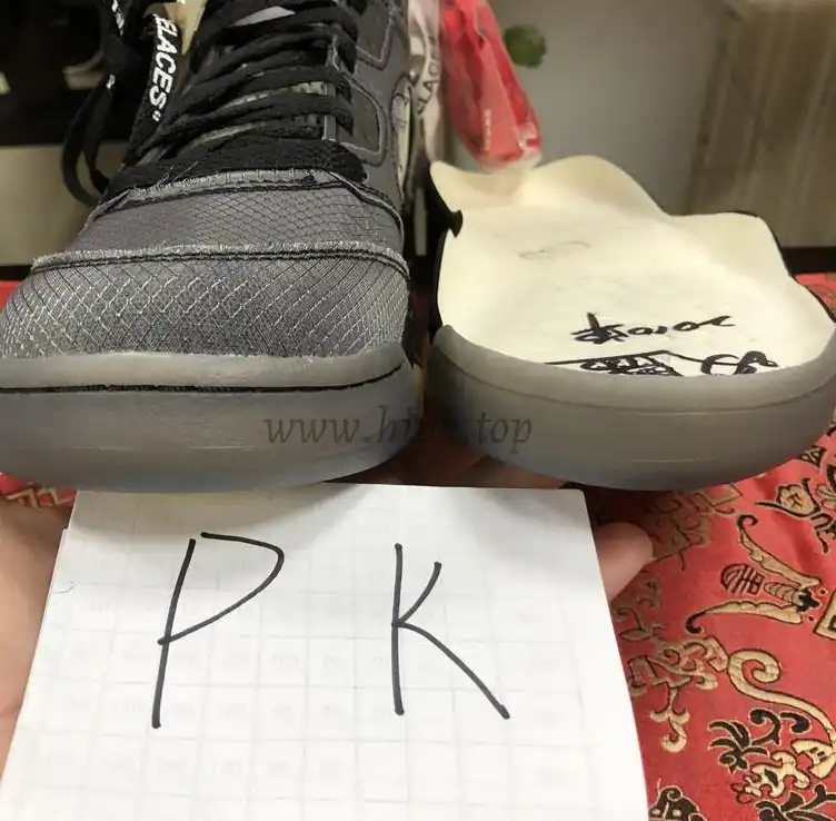 PK GOD Jordan 5 Retro Off-White Black CT8480 retail materials ready to ship