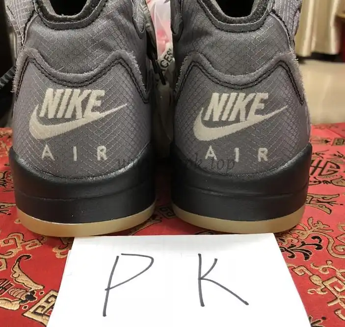 PK GOD Jordan 5 Retro Off-White Black CT8480 retail materials ready to ship