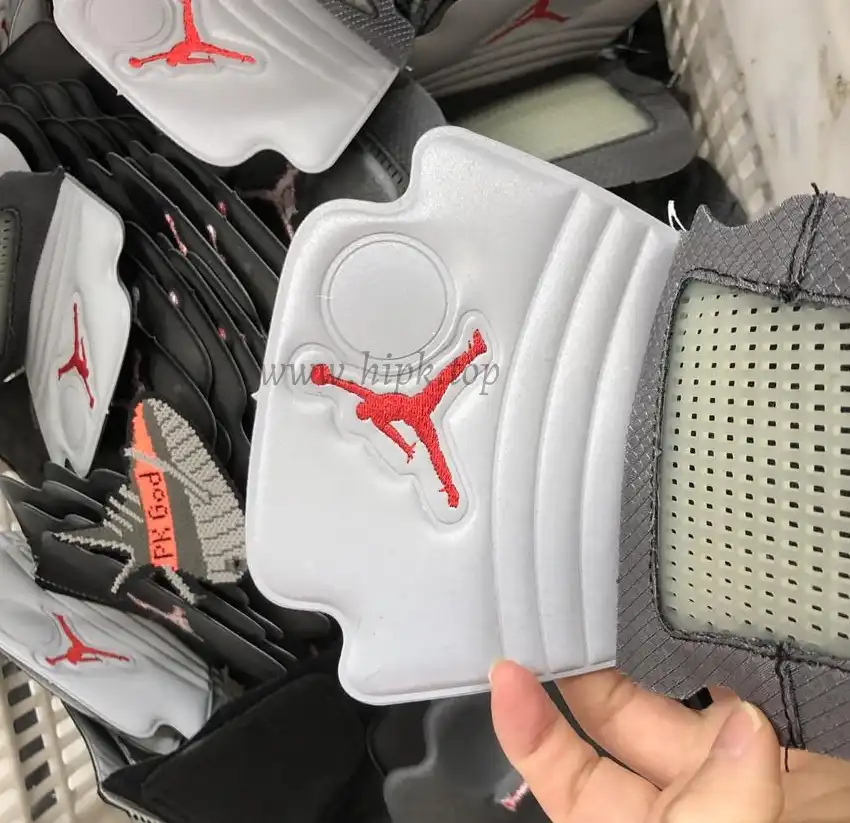 PK GOD Jordan 5 Retro Off-White Black CT8480 retail materials ready to ship