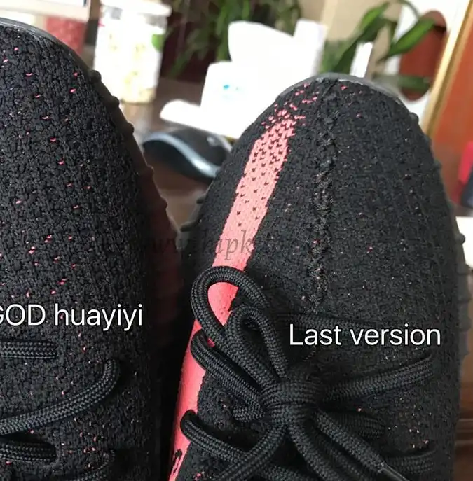 PK GOD YEEZY 350 V2 Infrared WITH REAL PREMEKNIT FROM HUAYIYI WHICH OFFER PRIMEKNIT TO ADIDAS DIRECTLY