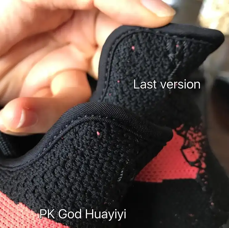 PK GOD YEEZY 350 V2 Infrared WITH REAL PREMEKNIT FROM HUAYIYI WHICH OFFER PRIMEKNIT TO ADIDAS DIRECTLY