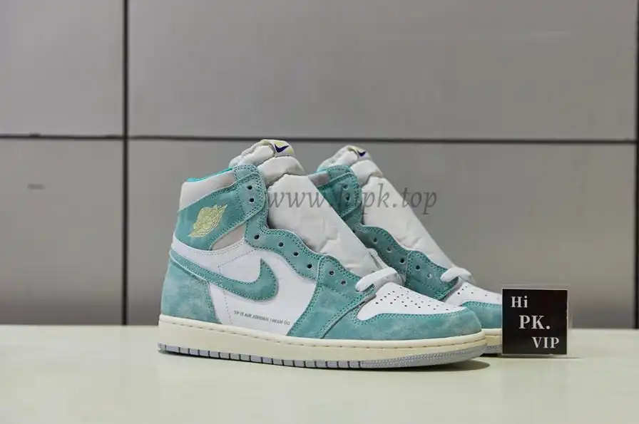 PK God Air Jordan 1 Turbo Green retail materials ready to ship