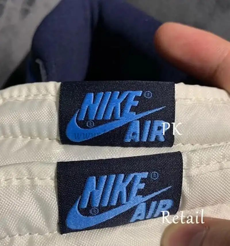 PK God Air Jordan 1 retro high OG Obsidian retail leather ready to ship