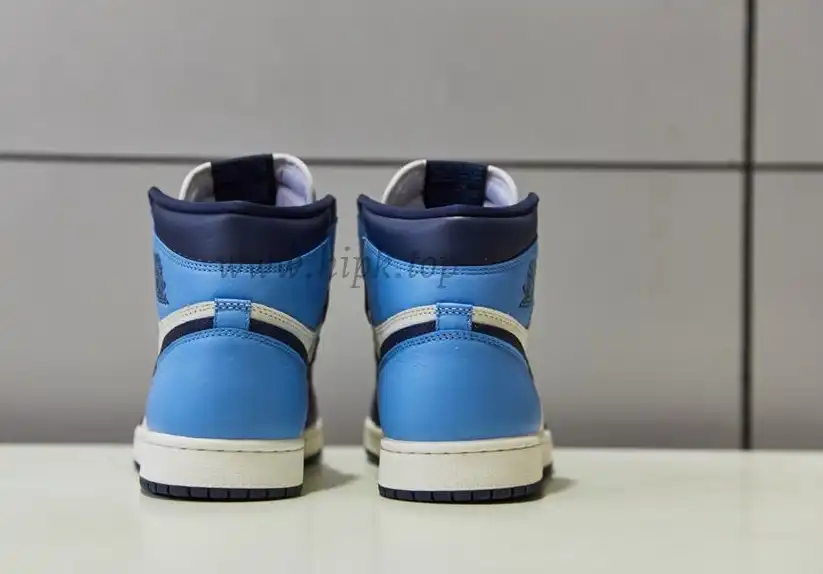 PK God Air Jordan 1 retro high OG Obsidian retail leather ready to ship