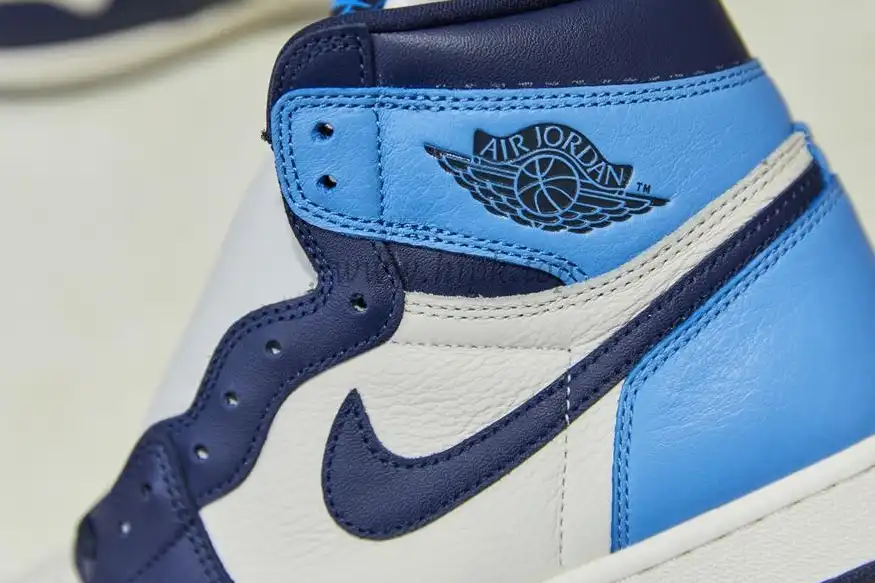 PK God Air Jordan 1 retro high OG Obsidian retail leather ready to ship