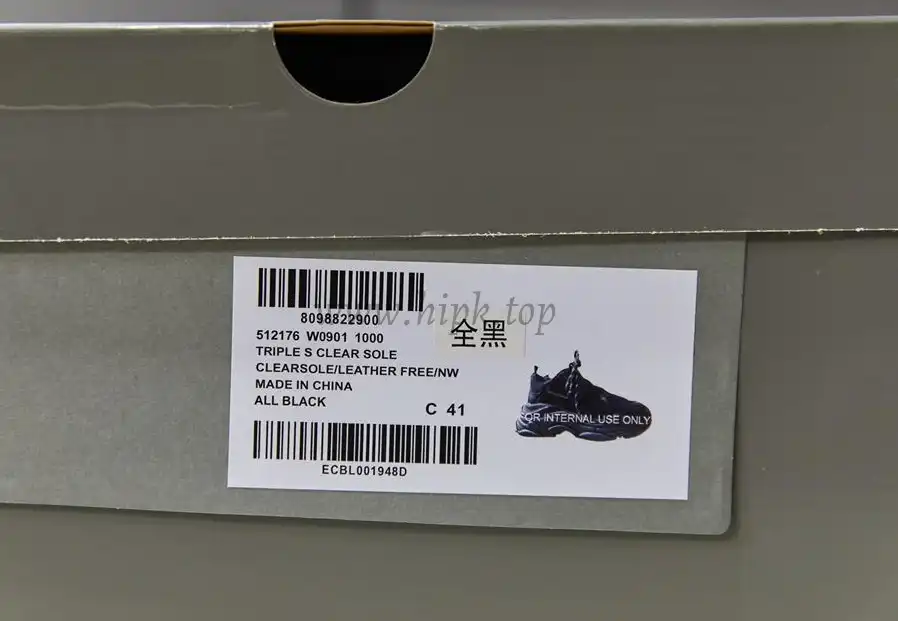 PK God Balencia Paris triple s all black2019 version newest sole official with retail materials ready to ship