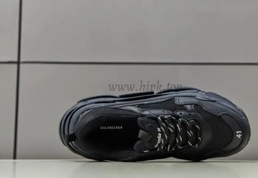 PK God Balencia Paris triple s all black2019 version newest sole official with retail materials ready to ship