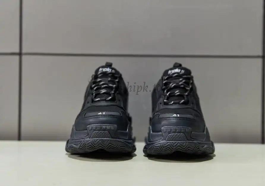 PK God Balencia Paris triple s all black2019 version newest sole official with retail materials ready to ship