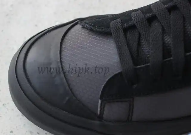 PK God OFF-WHITE x Nike Blazer Mid Black“GRIM REEPERS”retail materials ready