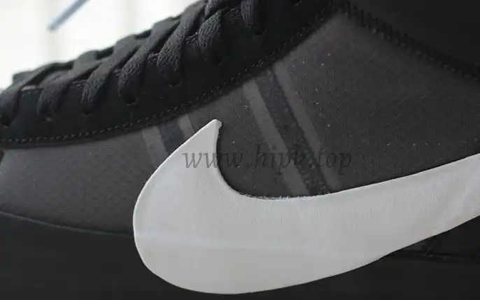 PK God OFF-WHITE x Nike Blazer Mid Black“GRIM REEPERS”retail materials ready