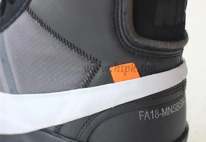 PK God OFF-WHITE x Nike Blazer Mid Black“GRIM REEPERS”retail materials ready