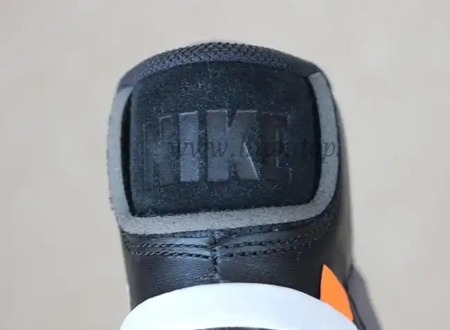 PK God OFF-WHITE x Nike Blazer Mid Black“GRIM REEPERS”retail materials ready