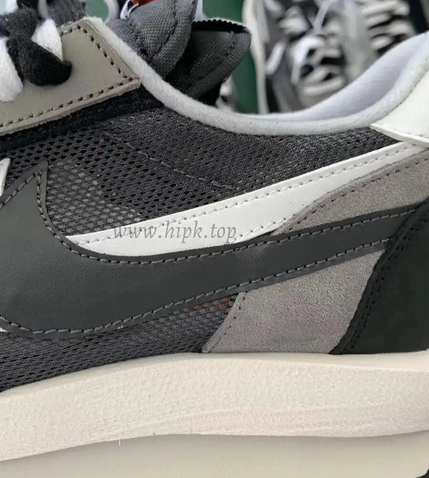 PK God Sacai X Nike LDV Waffle Black White retail matearials ready to ship