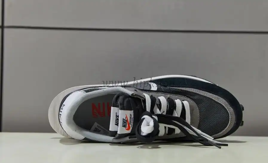 PK God Sacai X Nike LDV Waffle Black White retail matearials ready to ship