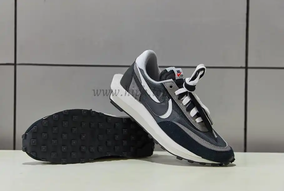 PK God Sacai X Nike LDV Waffle Black White retail matearials ready to ship