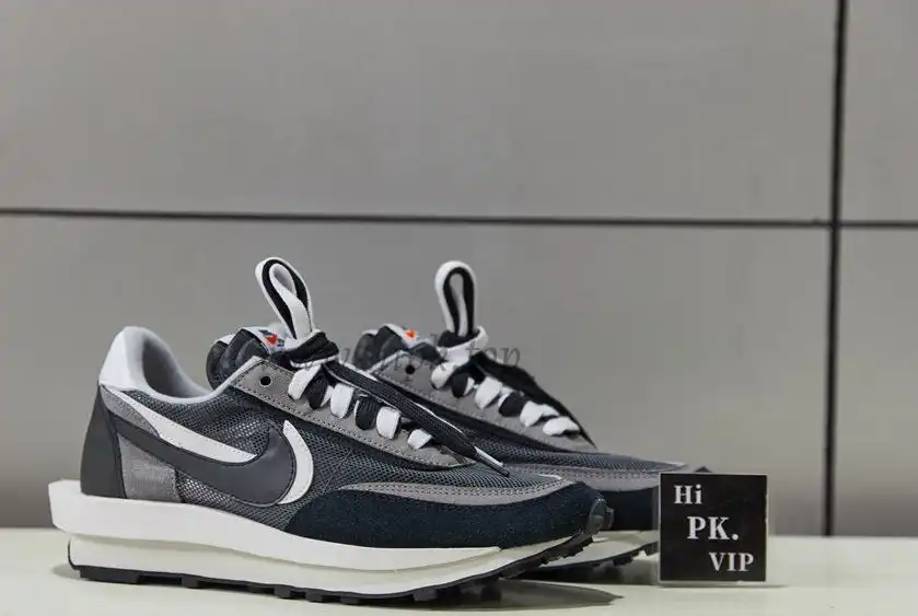 PK God Sacai X Nike LDV Waffle Black White retail matearials ready to ship