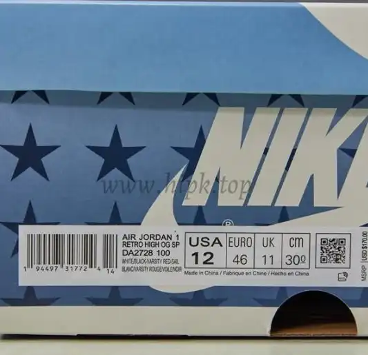 PK GOD Air Jordan 1 Retro High OG “A Star Is Born”with retail leather