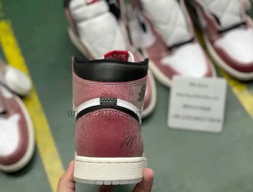 PK God Trophy Room X air Jordan 1 high retro OG Chicago retail materials ready to ship