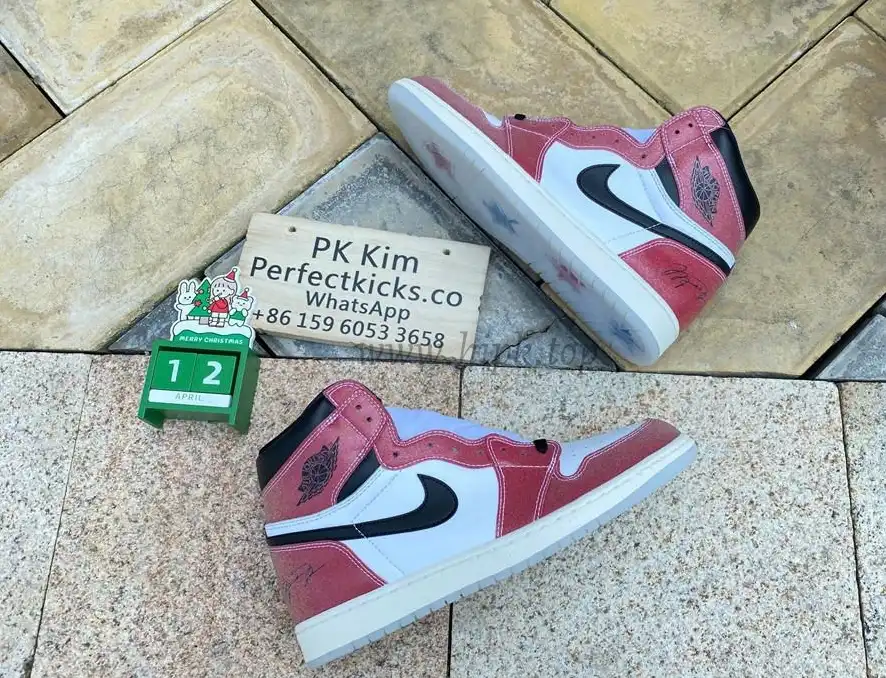 PK God Trophy Room X air Jordan 1 high retro OG Chicago retail materials ready to ship