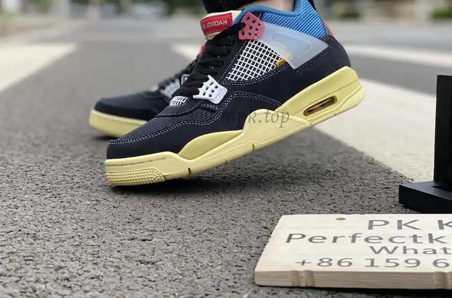 PK God Union x Air Jordan 4 OFF Nior retail materials ready to ship