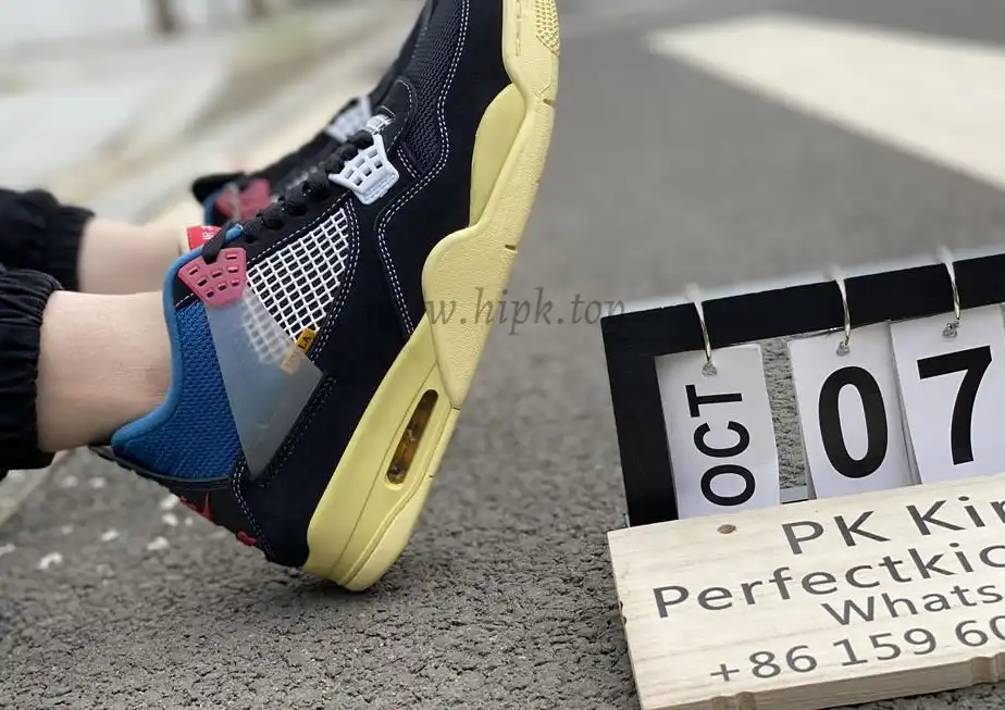 PK God Union x Air Jordan 4 OFF Nior retail materials ready to ship