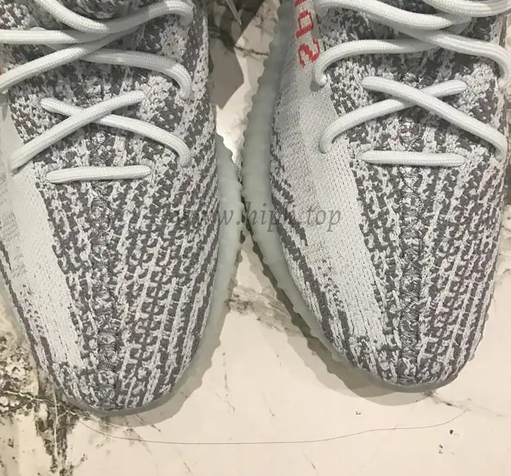 PK God Yeezy 350 V2 blue tint WITH REAL PREMEKNIT FROM HUAYIYI WHICH OFFER PRIMEKNIT TO ADIDAS DIRECTLY