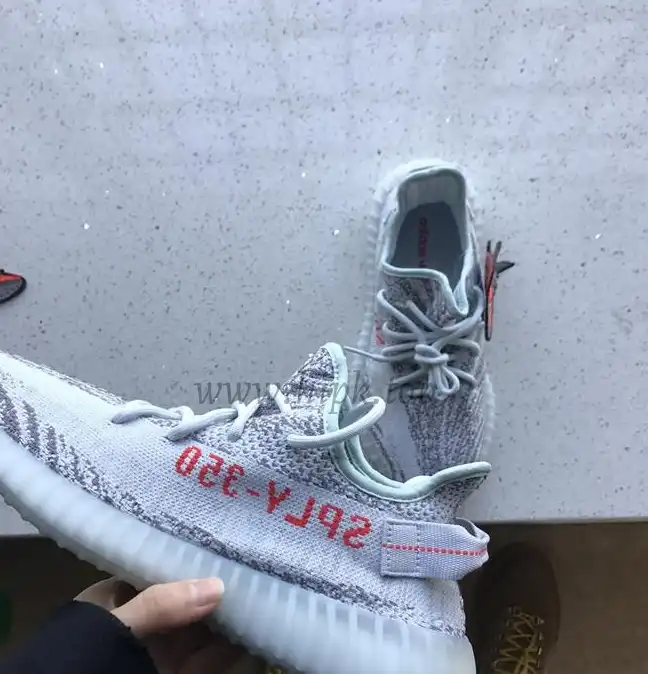 PK God Yeezy 350 V2 blue tint WITH REAL PREMEKNIT FROM HUAYIYI WHICH OFFER PRIMEKNIT TO ADIDAS DIRECTLY