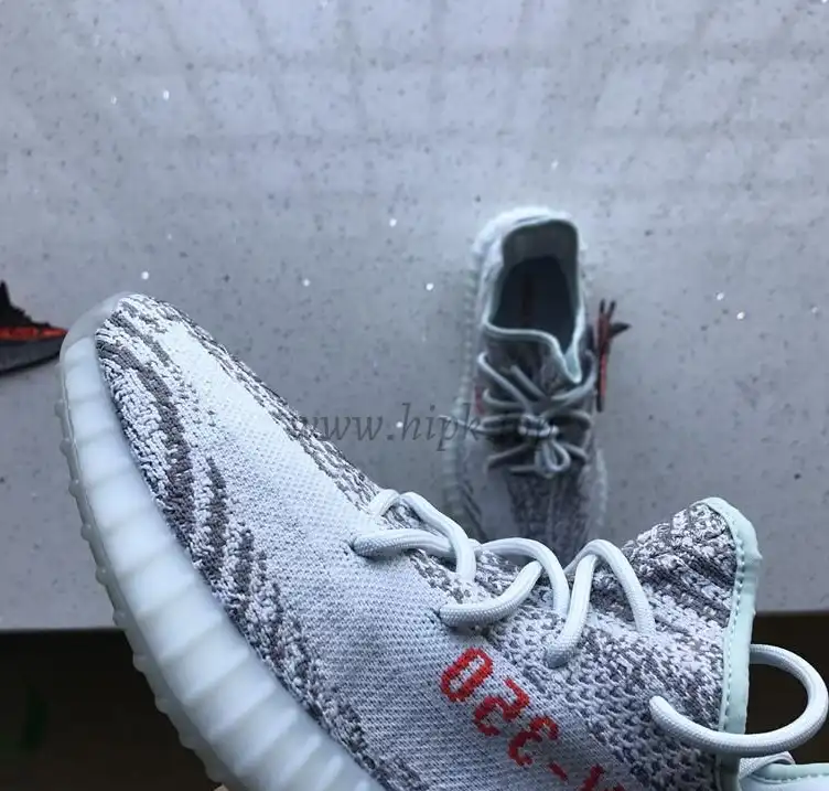 PK God Yeezy 350 V2 blue tint WITH REAL PREMEKNIT FROM HUAYIYI WHICH OFFER PRIMEKNIT TO ADIDAS DIRECTLY