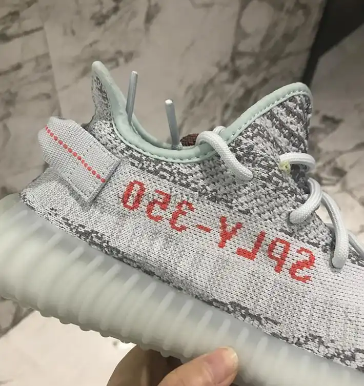 PK God Yeezy 350 V2 blue tint WITH REAL PREMEKNIT FROM HUAYIYI WHICH OFFER PRIMEKNIT TO ADIDAS DIRECTLY