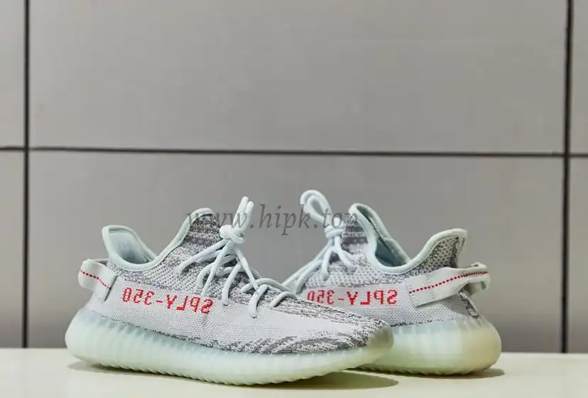 PK God Yeezy 350 V2 blue tint WITH REAL PREMEKNIT FROM HUAYIYI WHICH OFFER PRIMEKNIT TO ADIDAS DIRECTLY